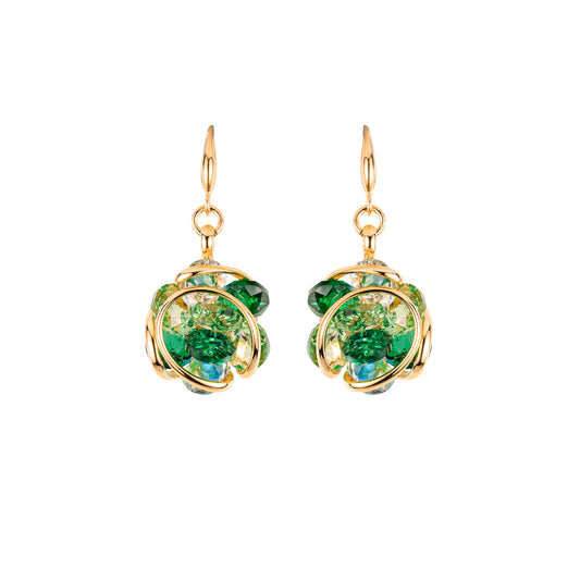 BOUCLES D'OREILLES - CRISTAL