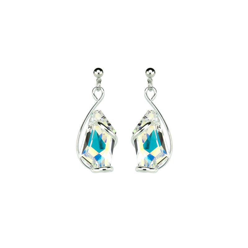 BOUCLES D'OREILLES - CRISTAL