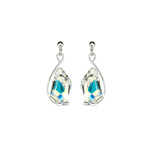BOUCLES D'OREILLES - CRISTAL