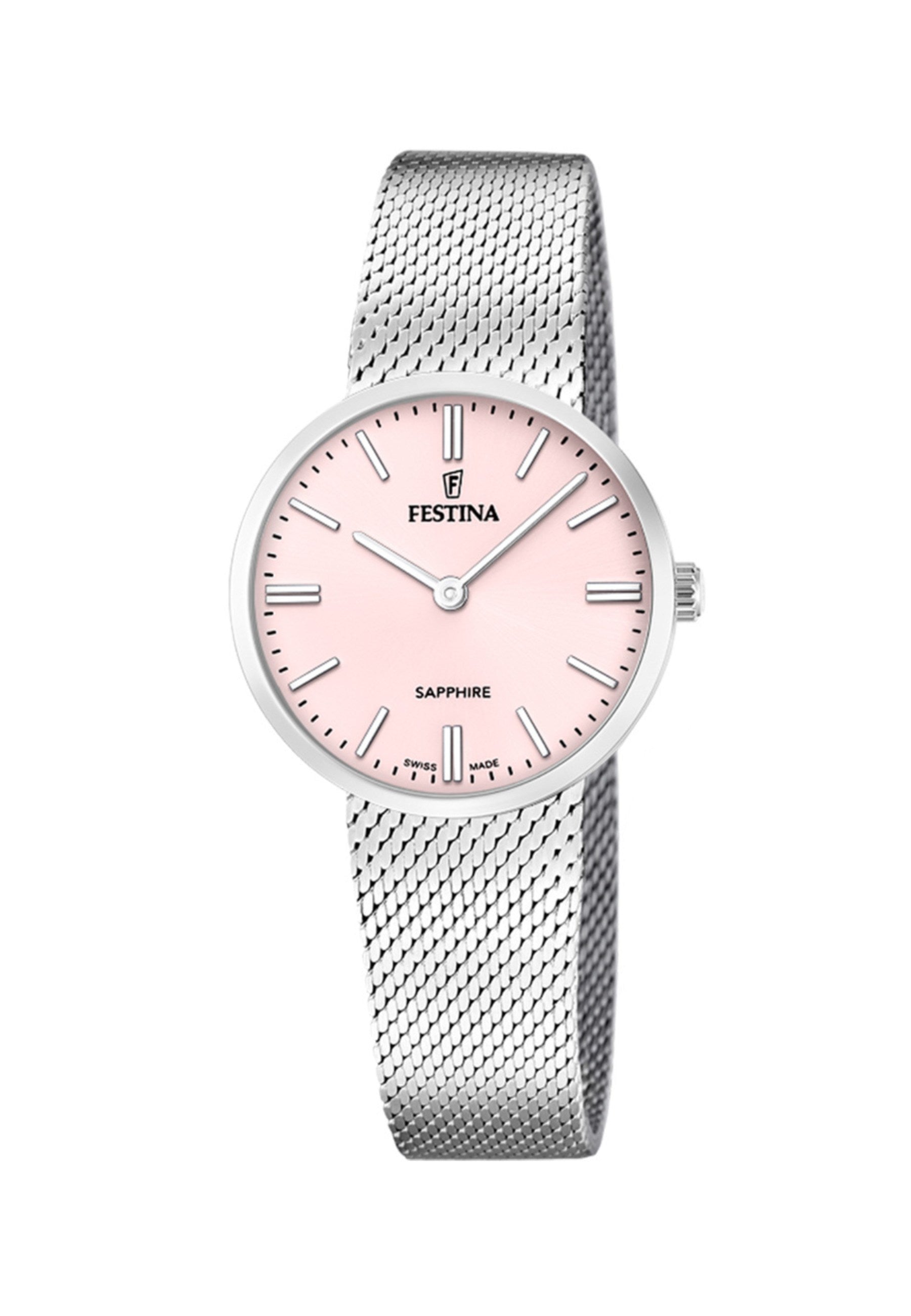 MONTRE SWISS MADE GRIS, FEMME