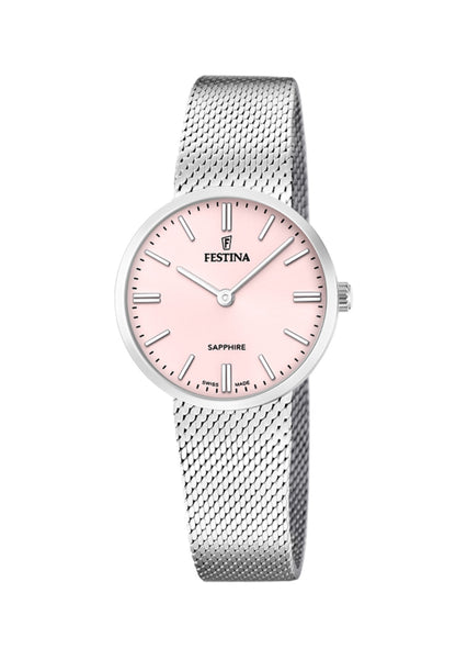 MONTRE SWISS MADE GRIS, FEMME