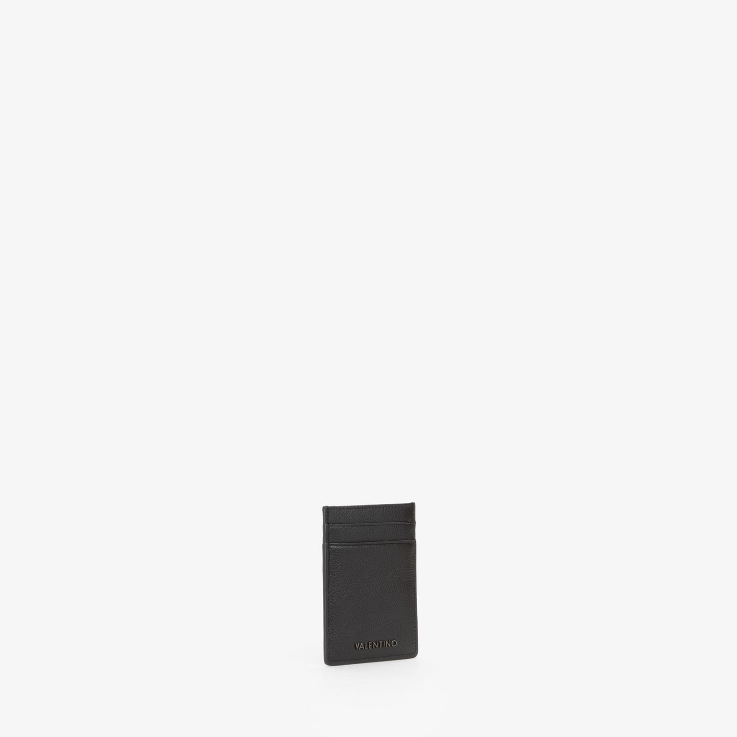 Porte-cartes homme cuir grainé noir élégant