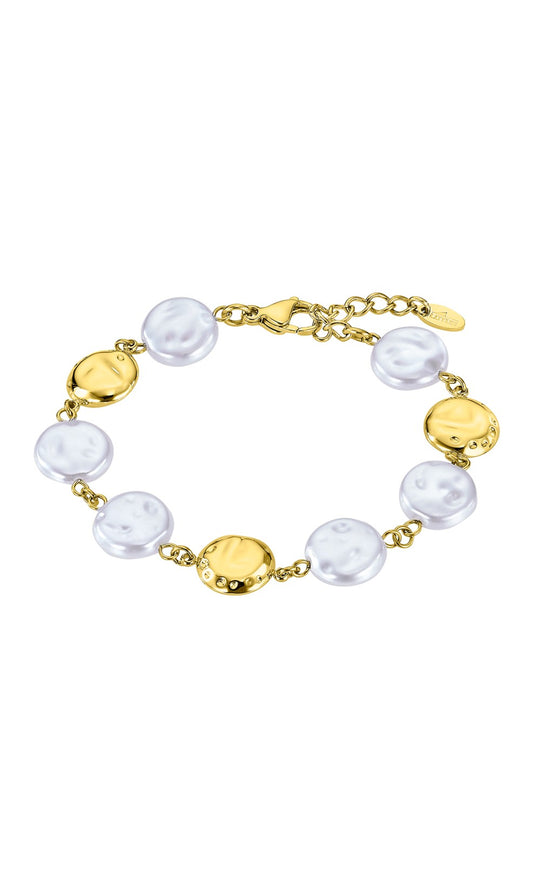 Bracelet femme. Conçu en acier inoxydable 316l durable de haute qualité. L'association de l'acier et d’autres matériaux donne naissance à cette collection des bijoux au style urbain et audacieux.