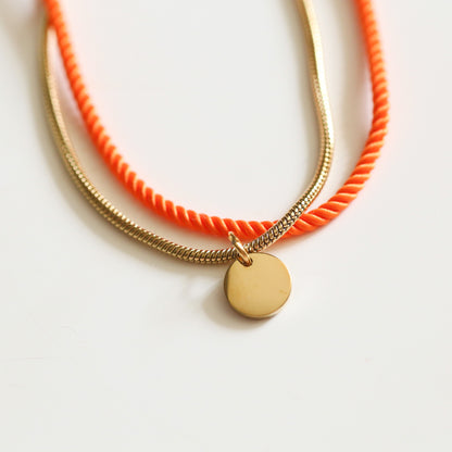 BRACELET FEMME   ORANGE