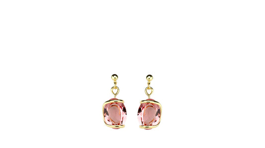 BOUCLES D'OREILLES - CRISTAL