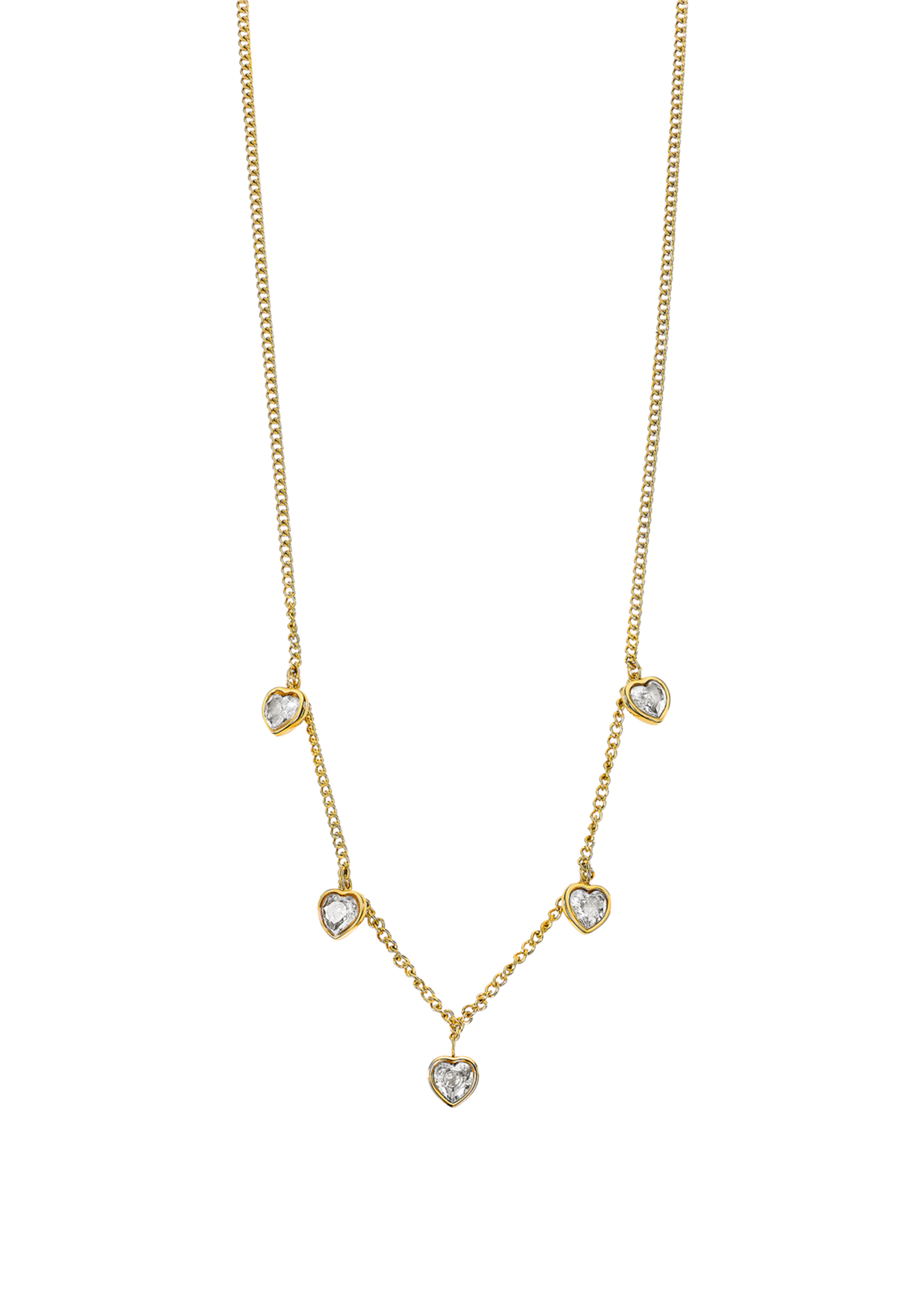 COLLIER COEUR ACIER INOXYDABLE, FEMME