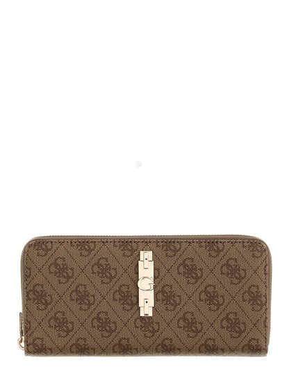 YVONNE LOGO SLG LRG ZIP AROUND