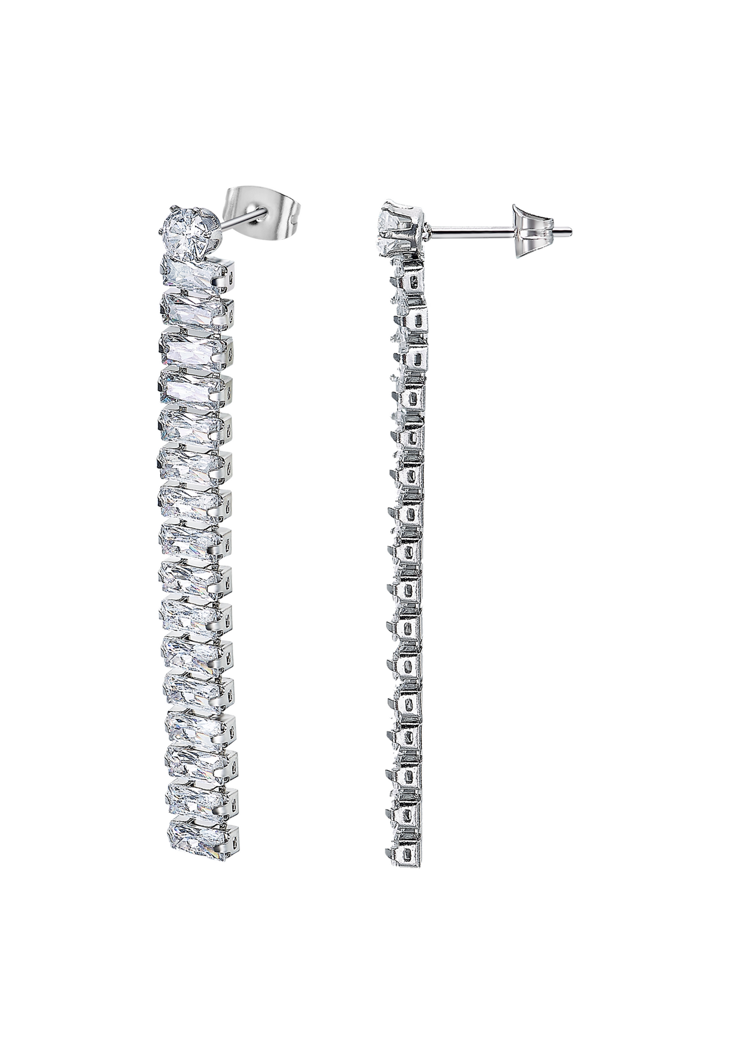 BOUCLES-DOREILLES OLD MONEY ACIER INOXYDABLE, FEMME