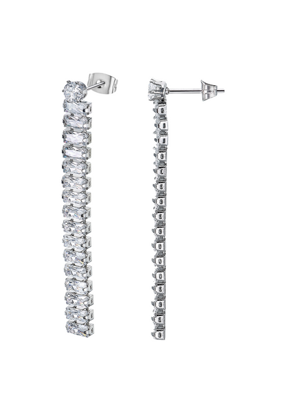 BOUCLES-DOREILLES OLD MONEY ACIER INOXYDABLE, FEMME