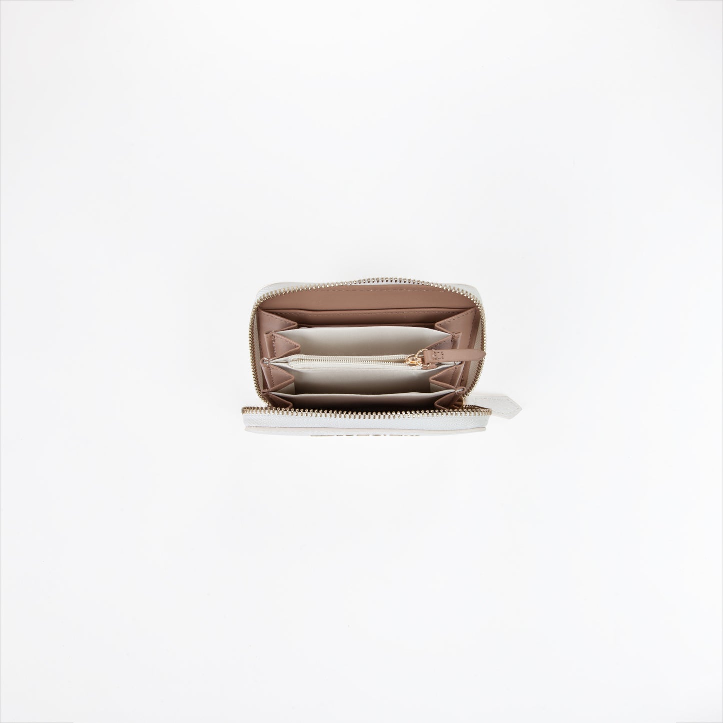 PORTEFEUILLE ALEXIA BLANC/CUIR