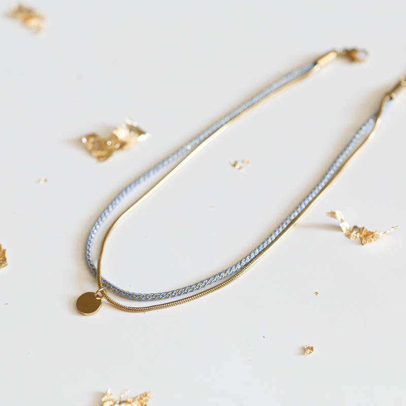 BRACELET FEMME PAILLETE   CIEL