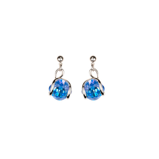 BOUCLES D'OREILLES - CRISTAL
