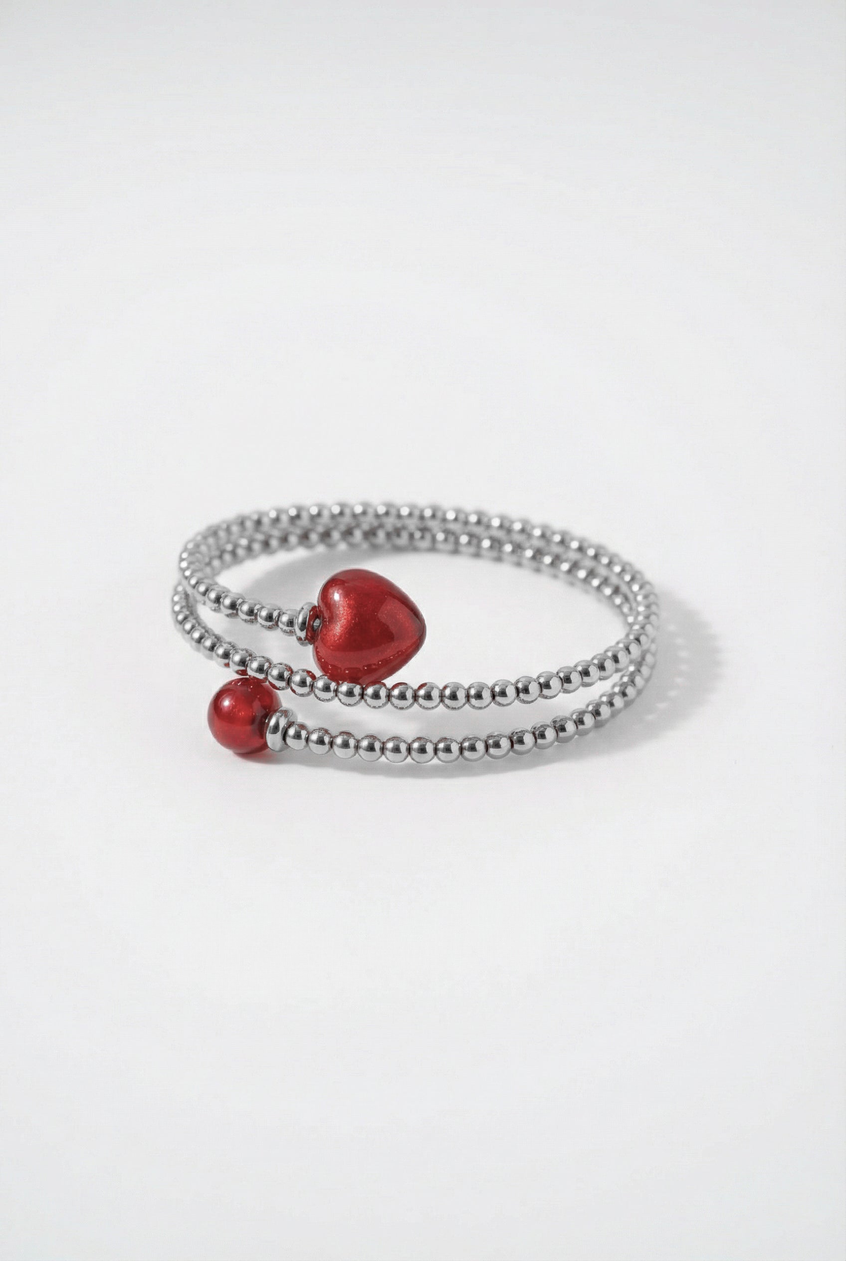 ELEMENT - Cœur Murano rouge