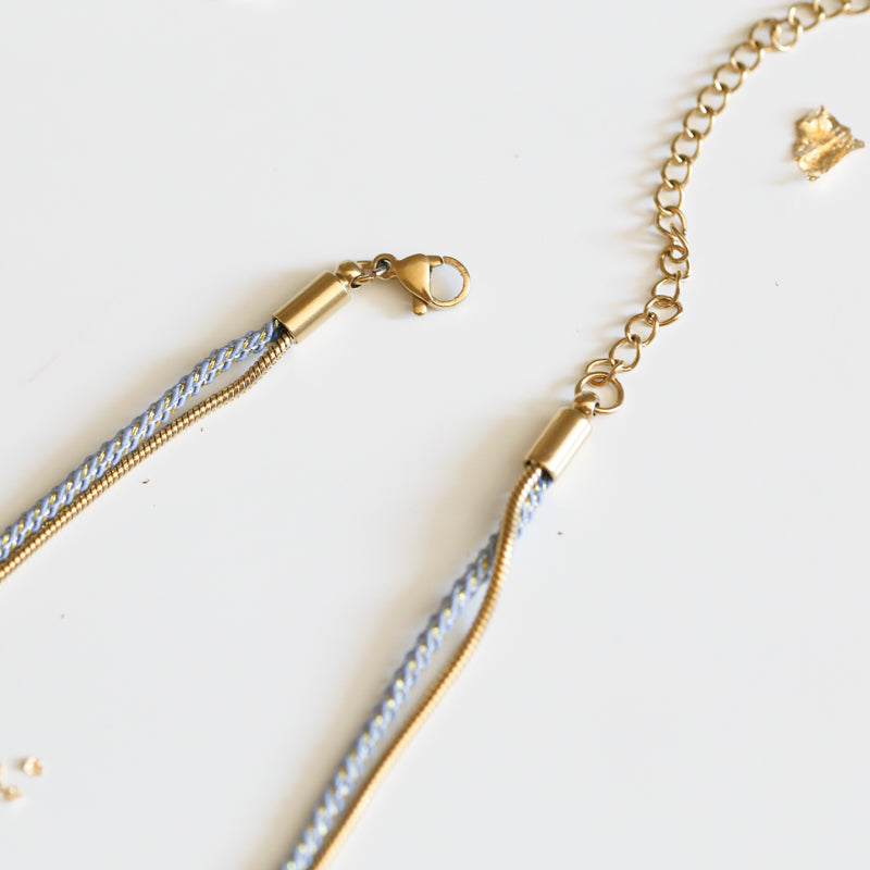 BRACELET FEMME PAILLETE   CIEL