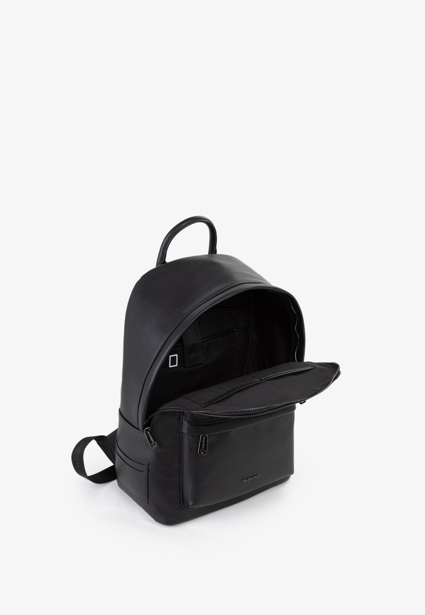 Sac à dos homme cuir saffiano noir élégant
