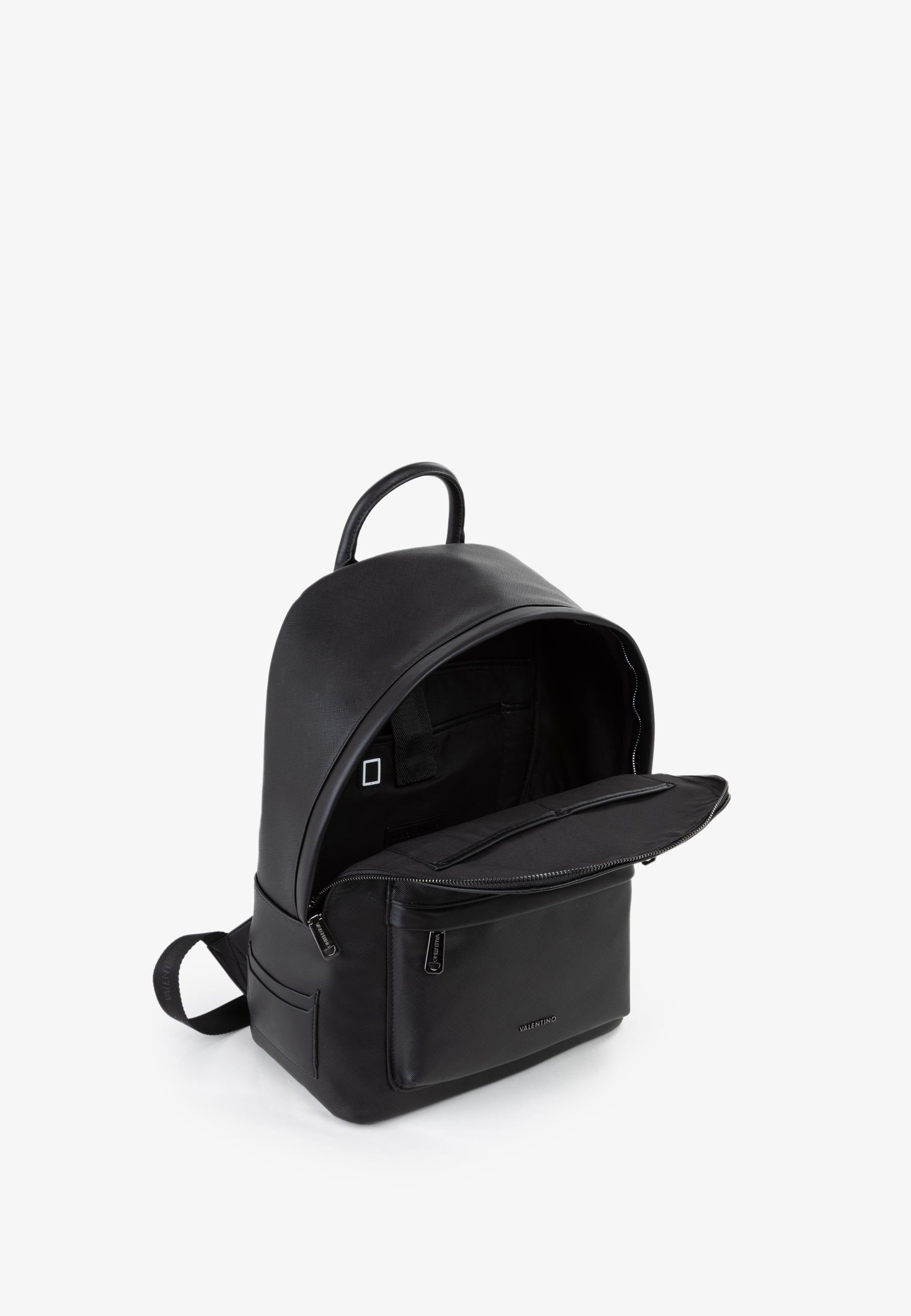 Sac à dos homme cuir saffiano noir élégant