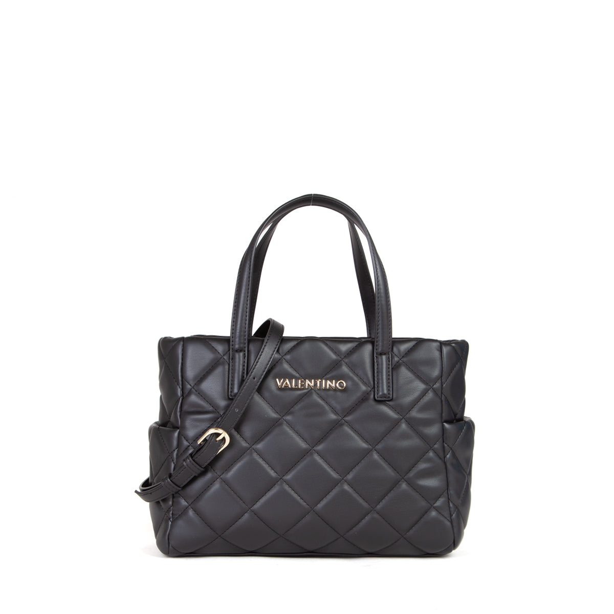 Sac à main femme matelassé noir bandoulière amovible