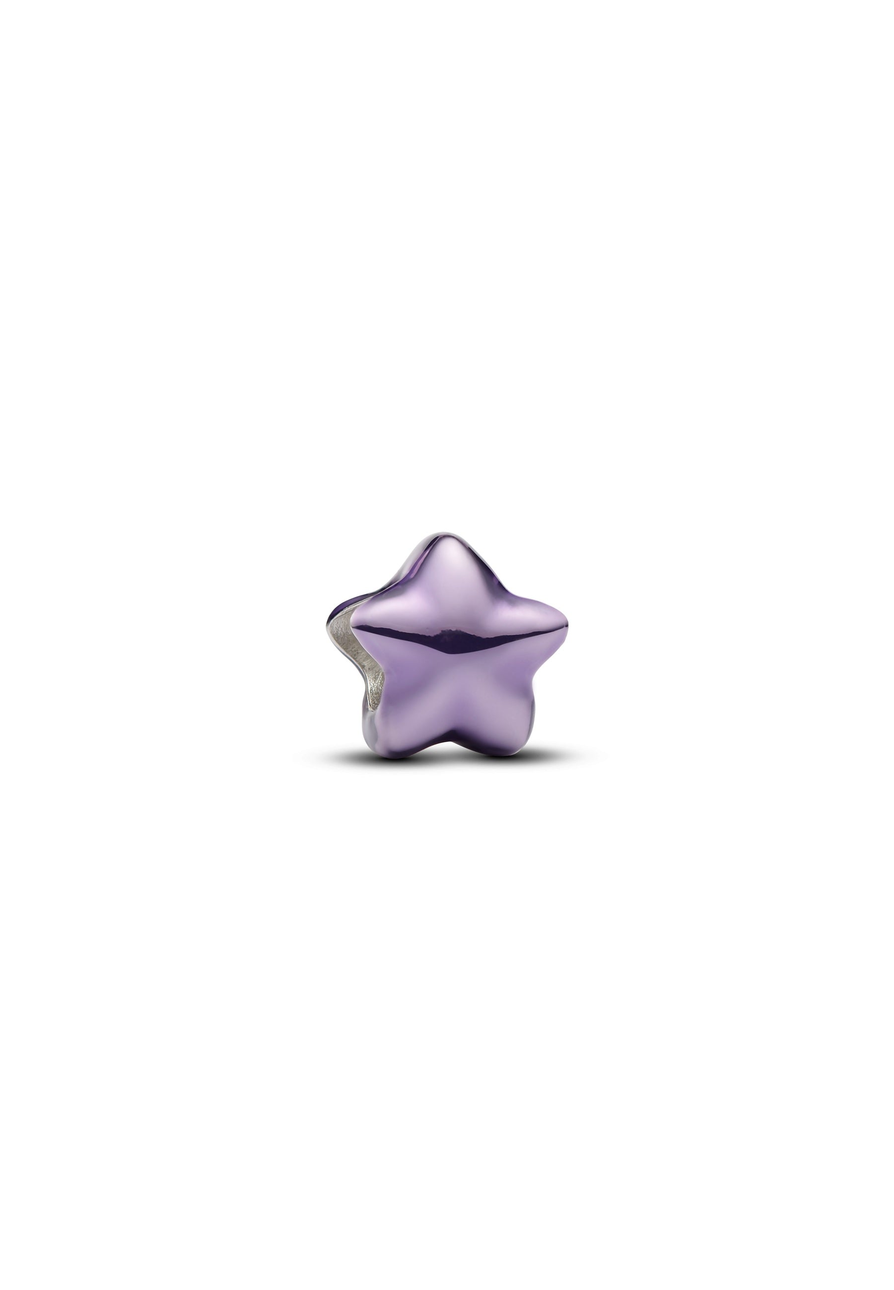 Charm étoile violet brillant pour bracelet