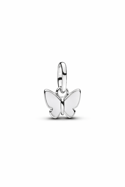 Mini Charm papillon rose