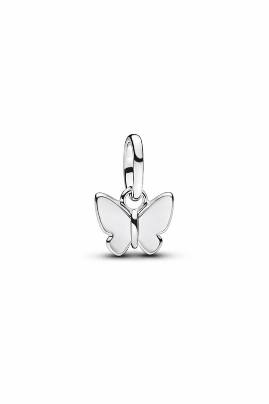Mini Charm papillon rose