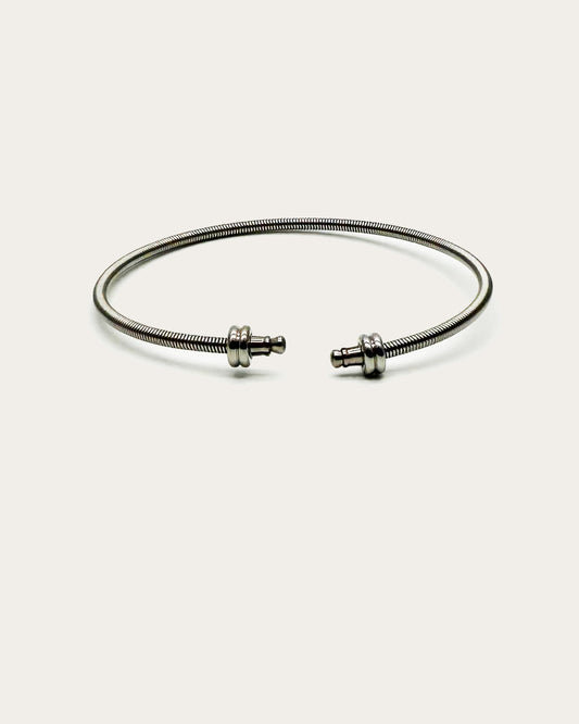BRACELET TWIST SIMPLE - ACIER