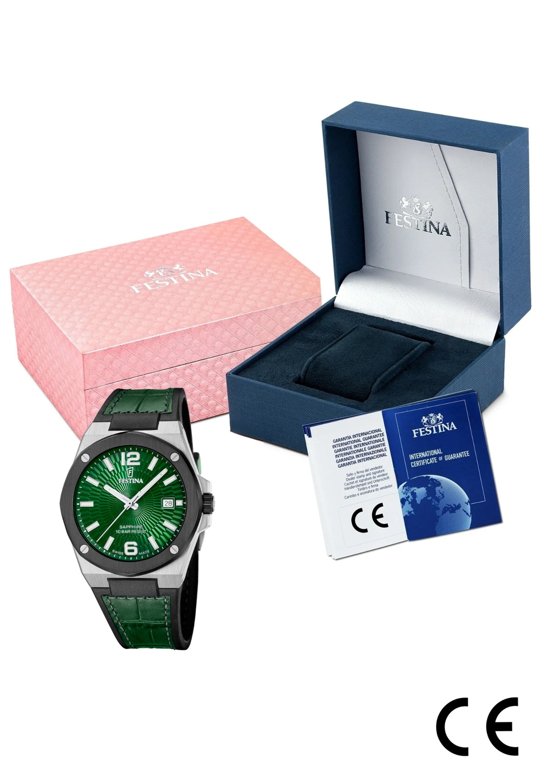 MONTRE HOMME SWISS MADE VALLÉE VERT