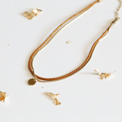 BRACELET FEMME PAILLETE   CAMEL