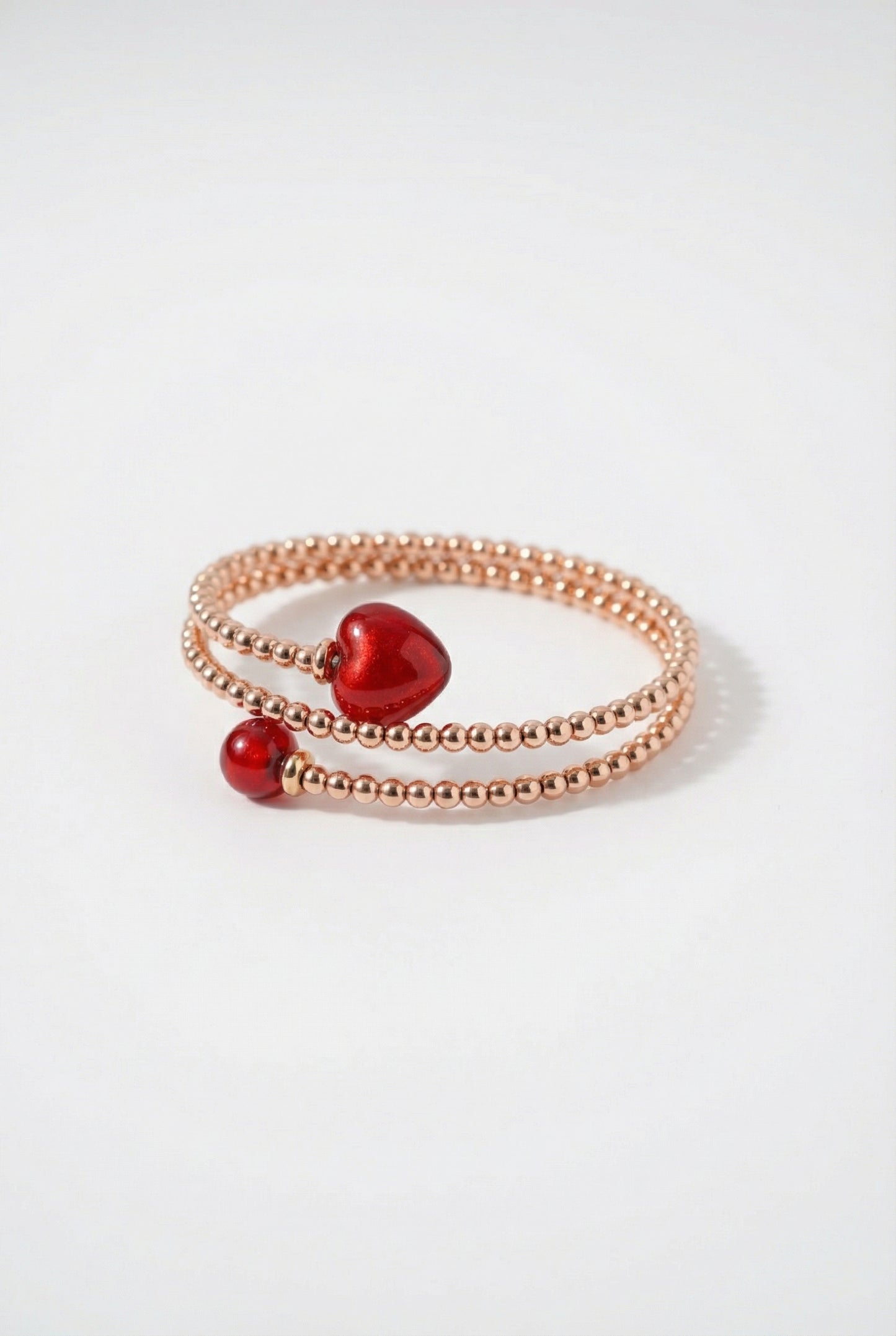 ELEMENT - Cœur Murano rouge