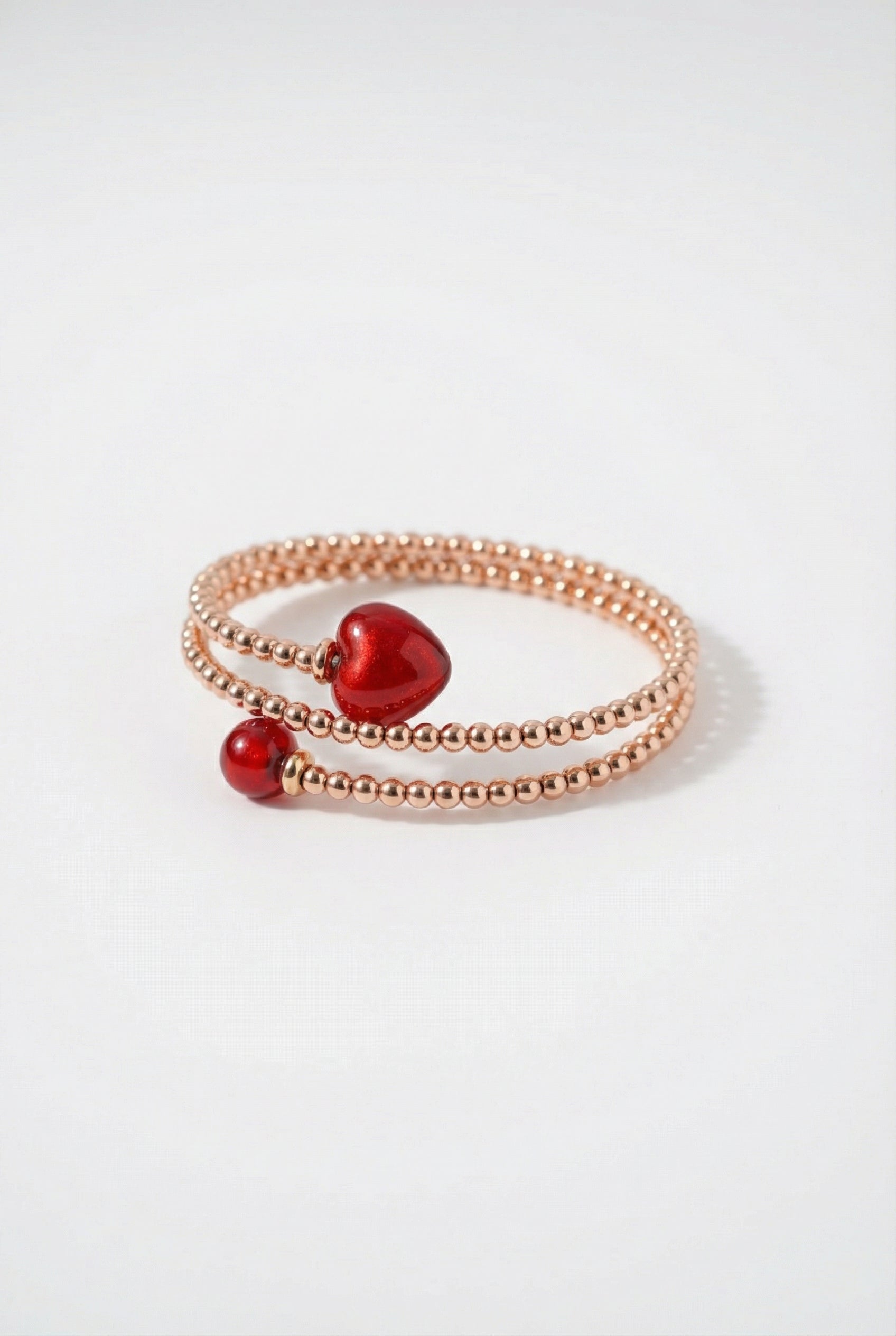 ELEMENT - Cœur Murano rouge