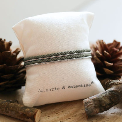 BRACELET HOMME   OLIVE