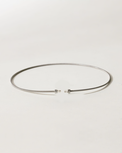 COLLIER TWIST ACIER