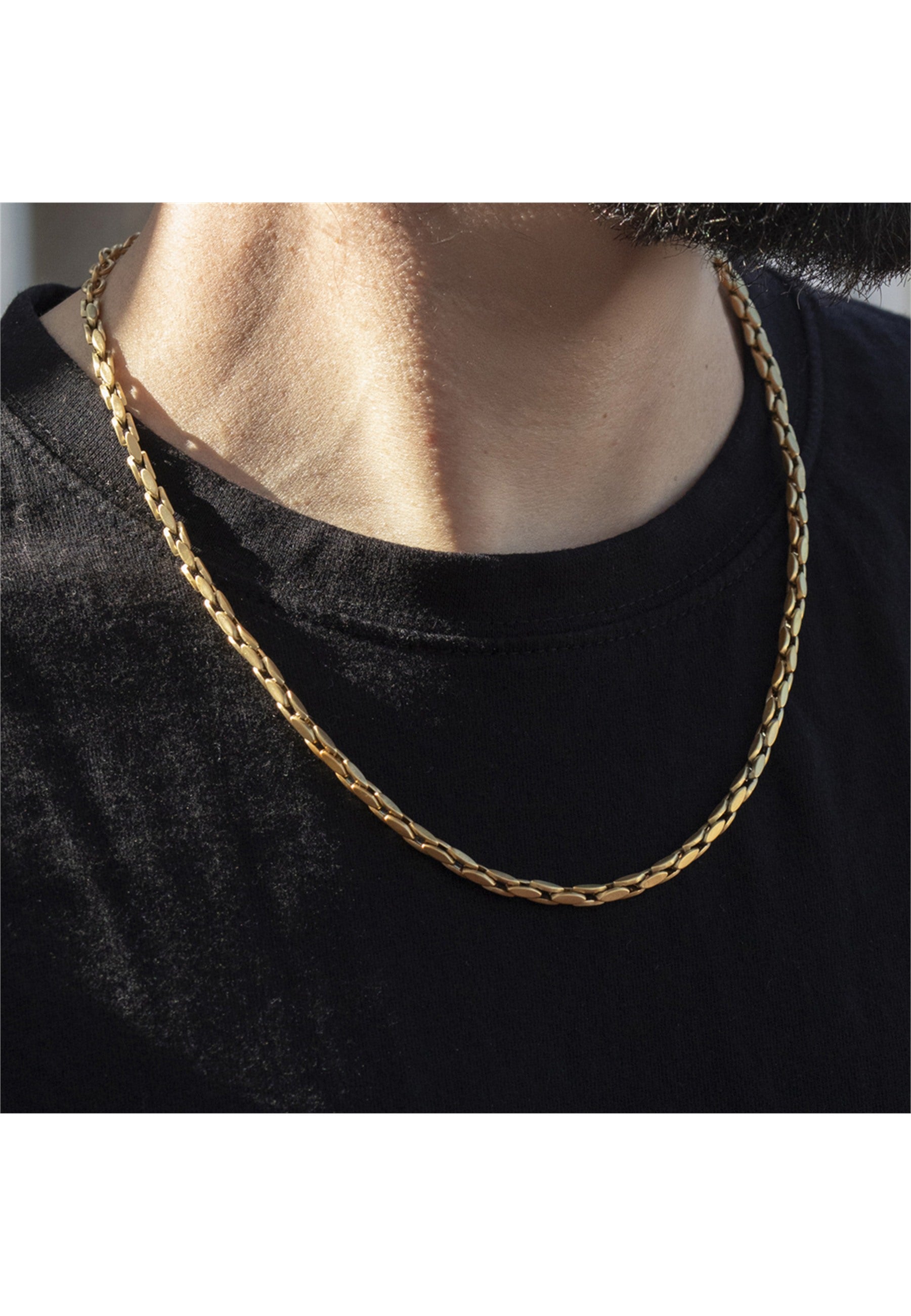 COLLIER ACIER INOXYDABLE, HOMME