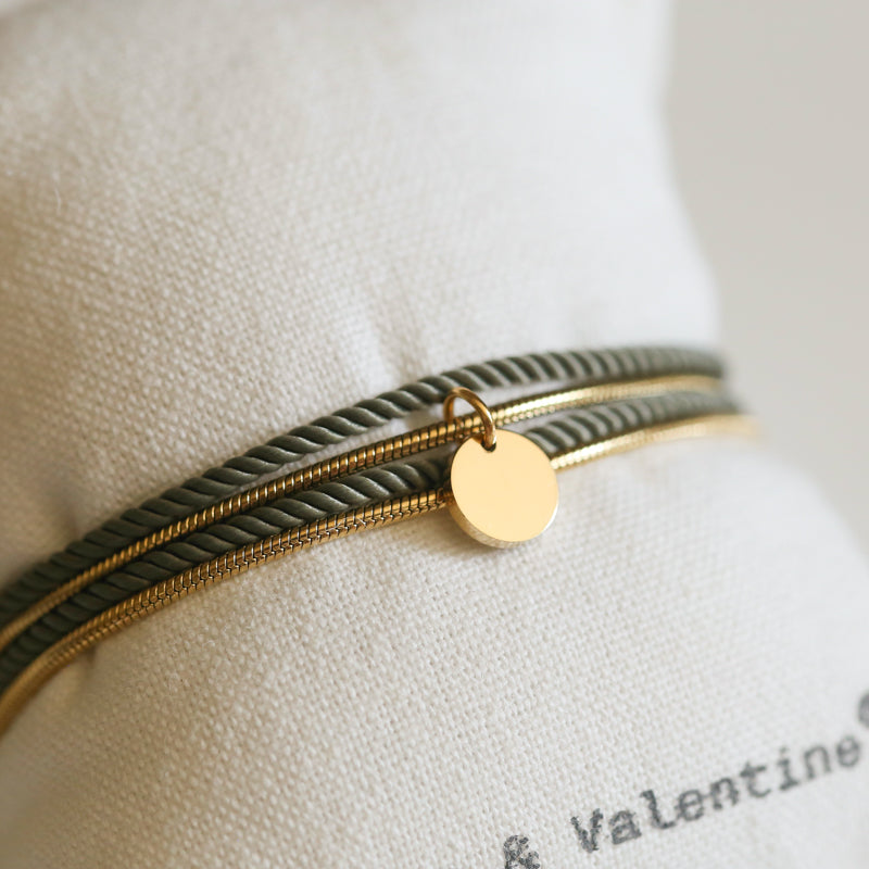 BRACELET FEMME   OLIVE