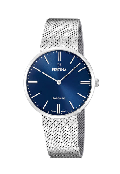 MONTRE SWISS MADE BLEU, HOMME