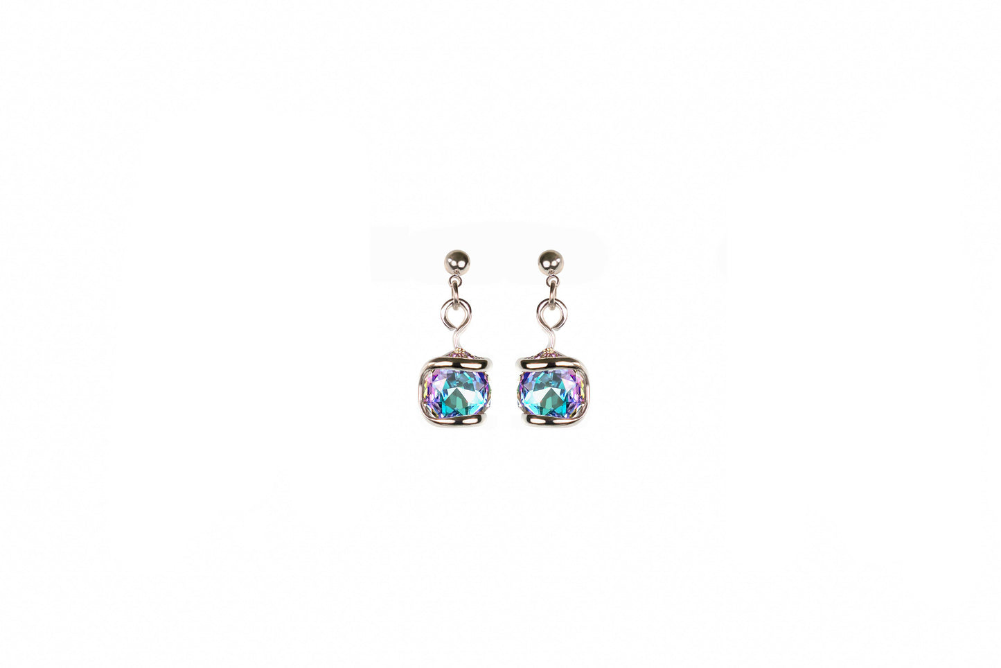 BOUCLES D'OREILLES - CRISTAL