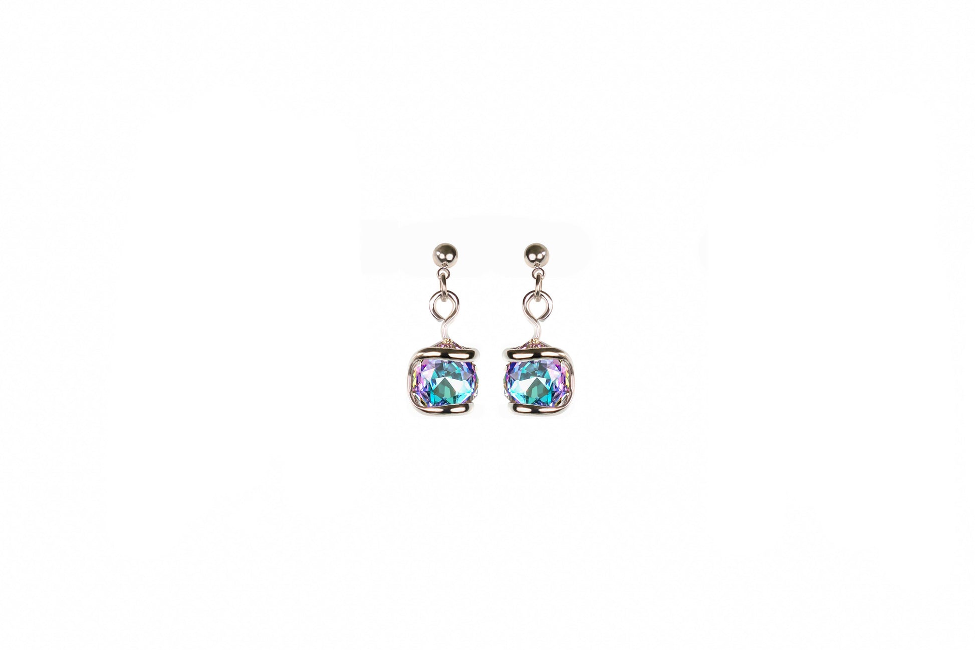 BOUCLES D'OREILLES - CRISTAL
