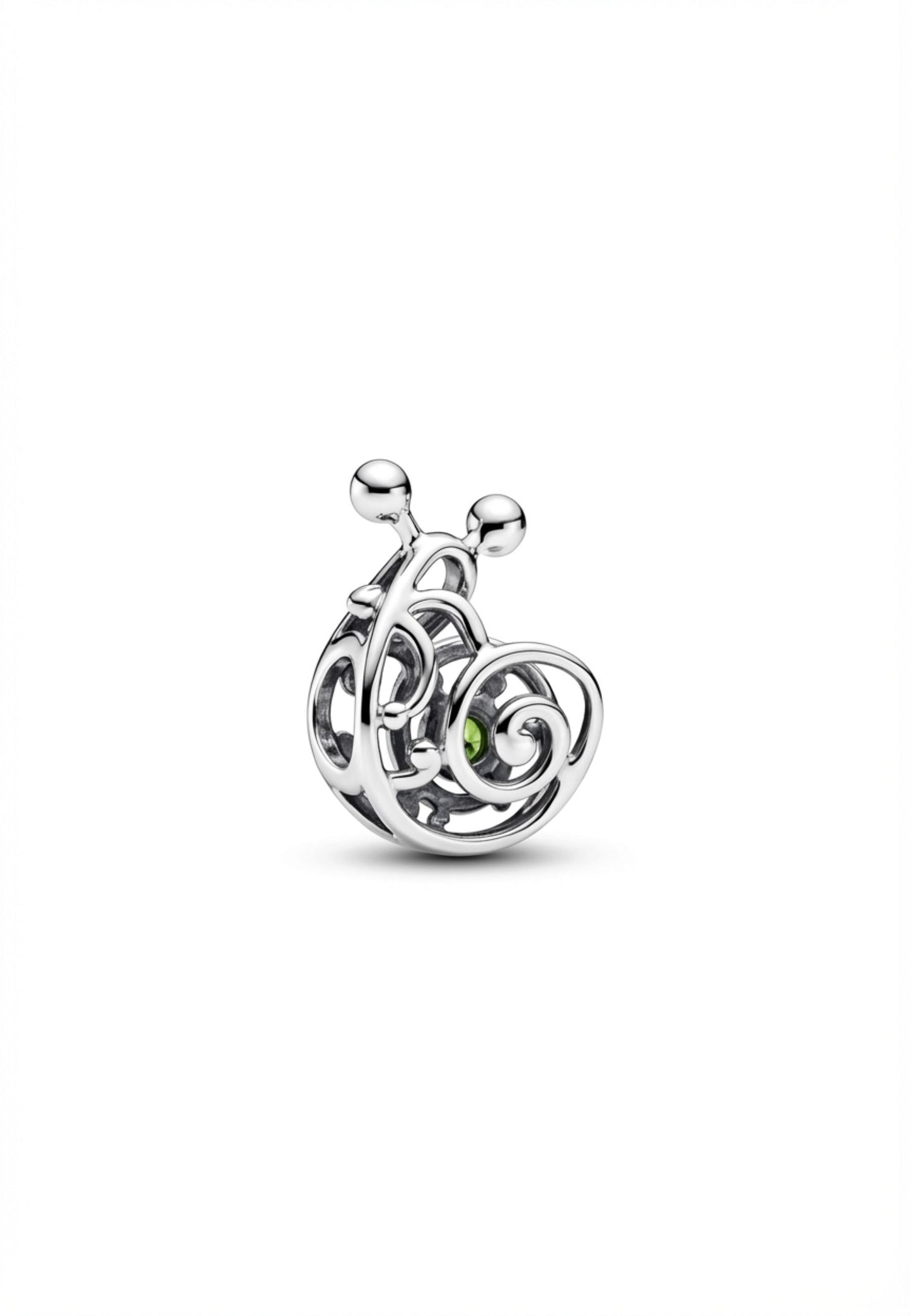 Charm ajouré en forme d'escargot