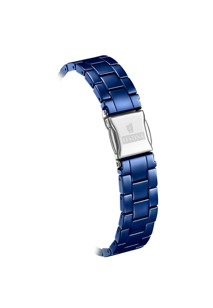 MONTRE FEMME CERAMIQUE, BLEU