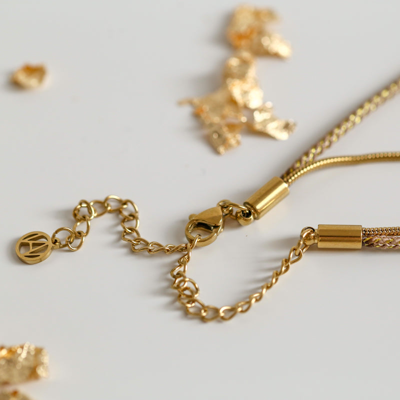 BRACELET FEMME PAILLETE   SABLE