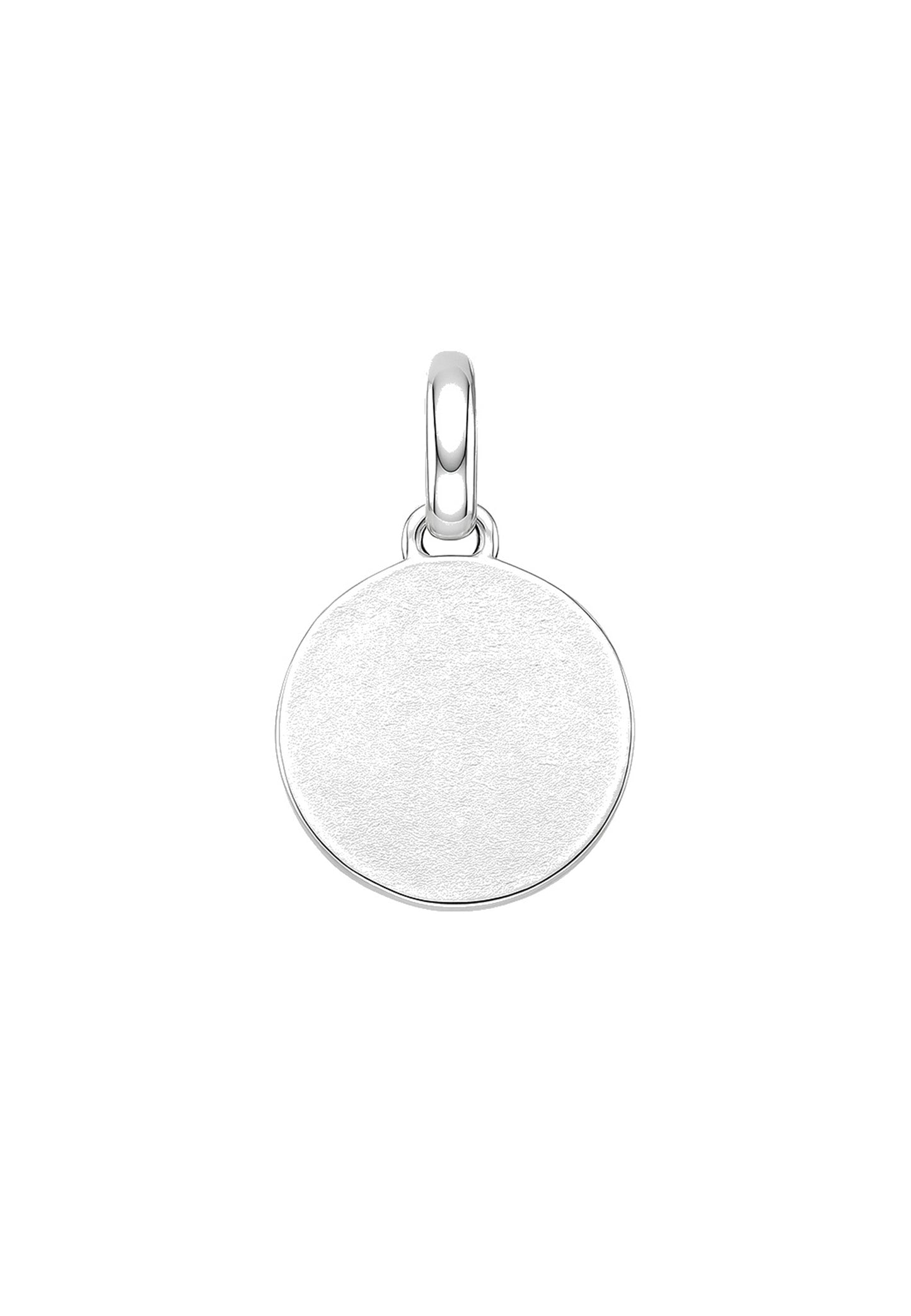 Charm médaillon argent 925 dauphin et étoiles zirkonia