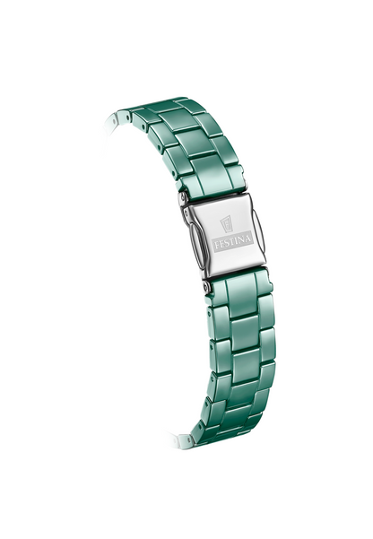 MONTRE FEMME CERAMIQUE VERT