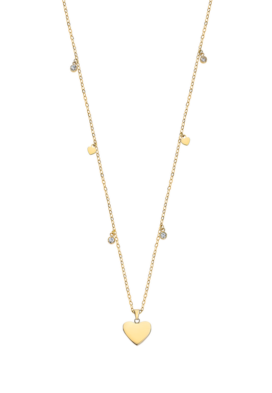 COLLIER FANTAISIE OLD MONEY ACIER INOXYDABLE, FEMME
