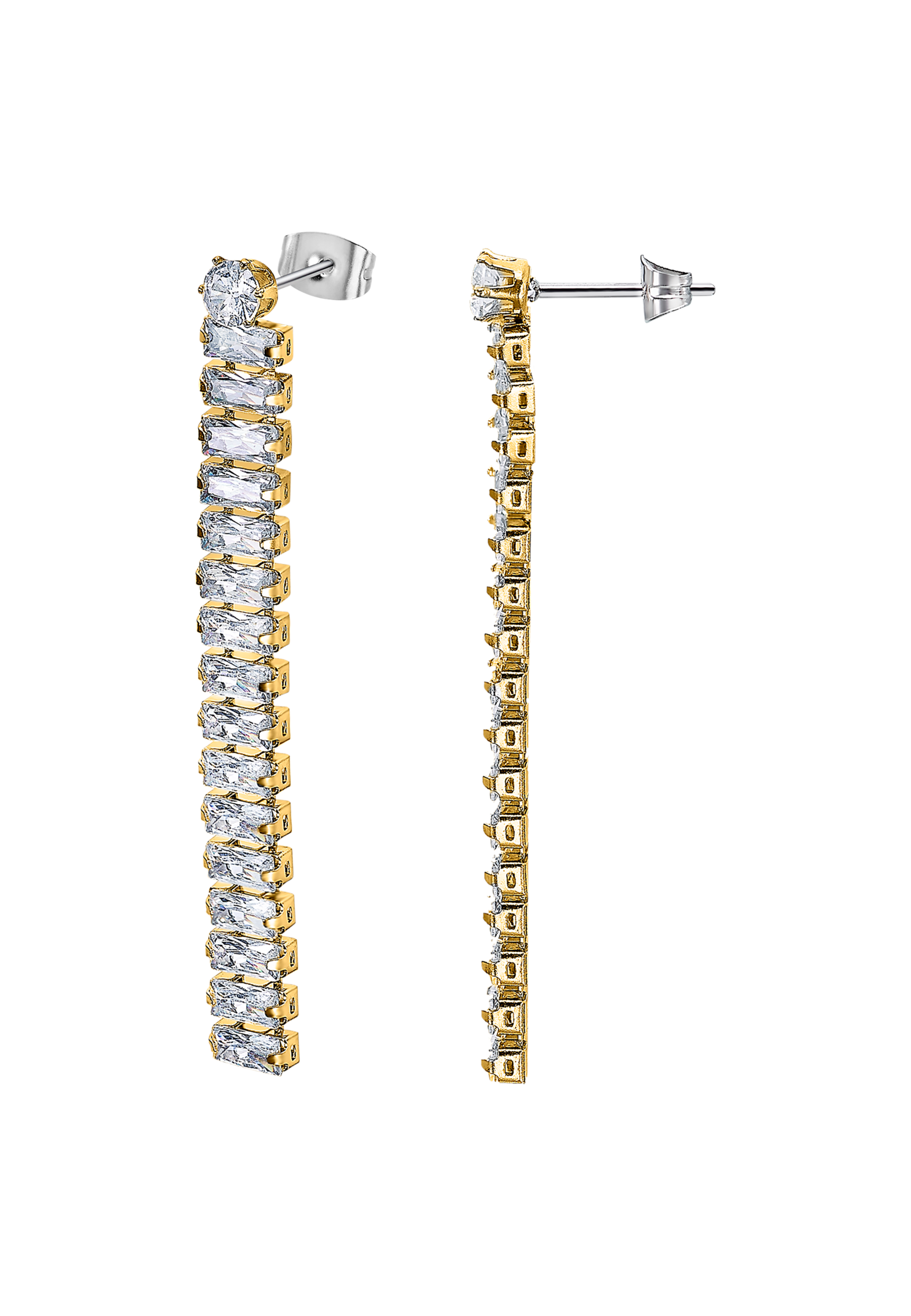 BOUCLES-DOREILLES OLD MONEY ACIER INOXYDABLE, FEMME