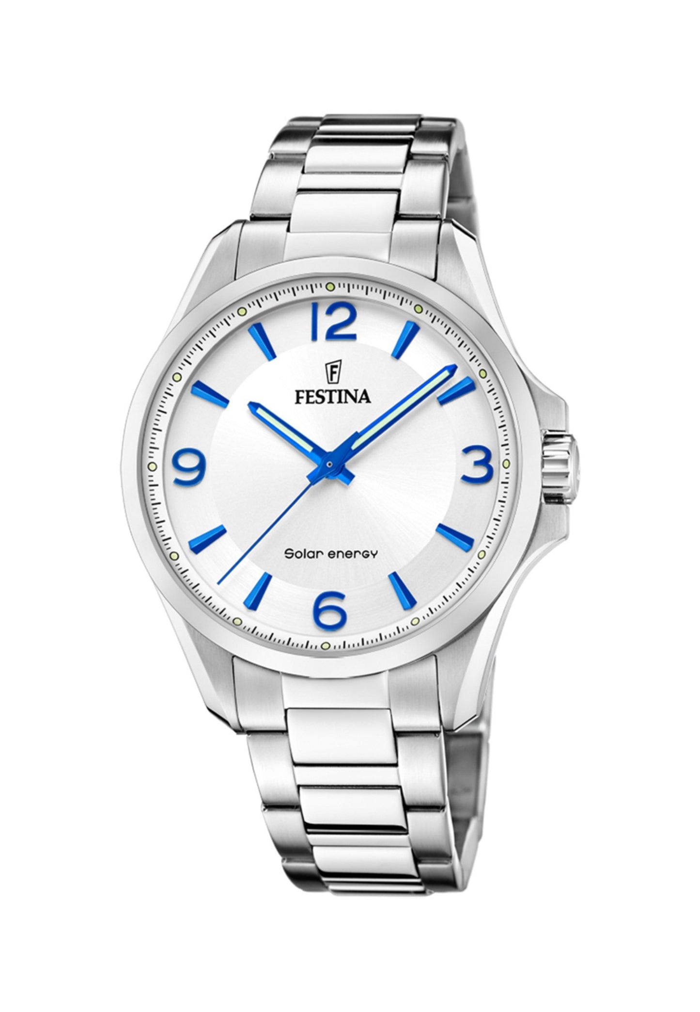 SOLAR ENERGY GRIS ACIER INOXYDABLE HOMME