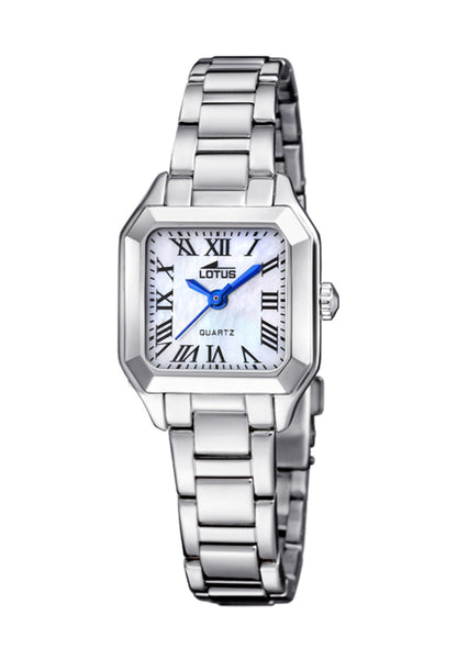 MONTRE FEMME OLD MONEY AVEC CADRAN BLANC ET BRACELET ACIER