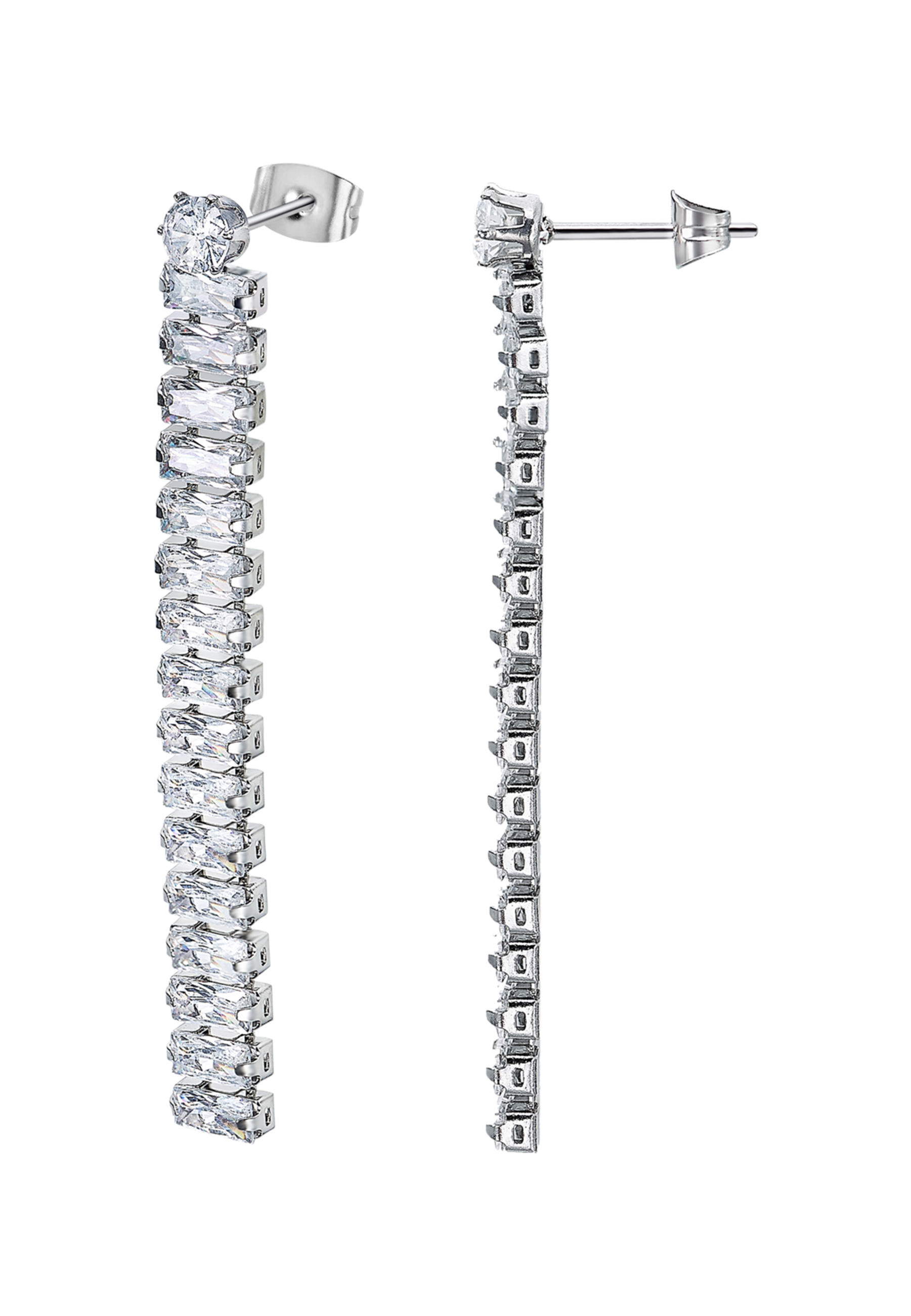 BOUCLES-DOREILLES OLD MONEY ACIER INOXYDABLE, FEMME