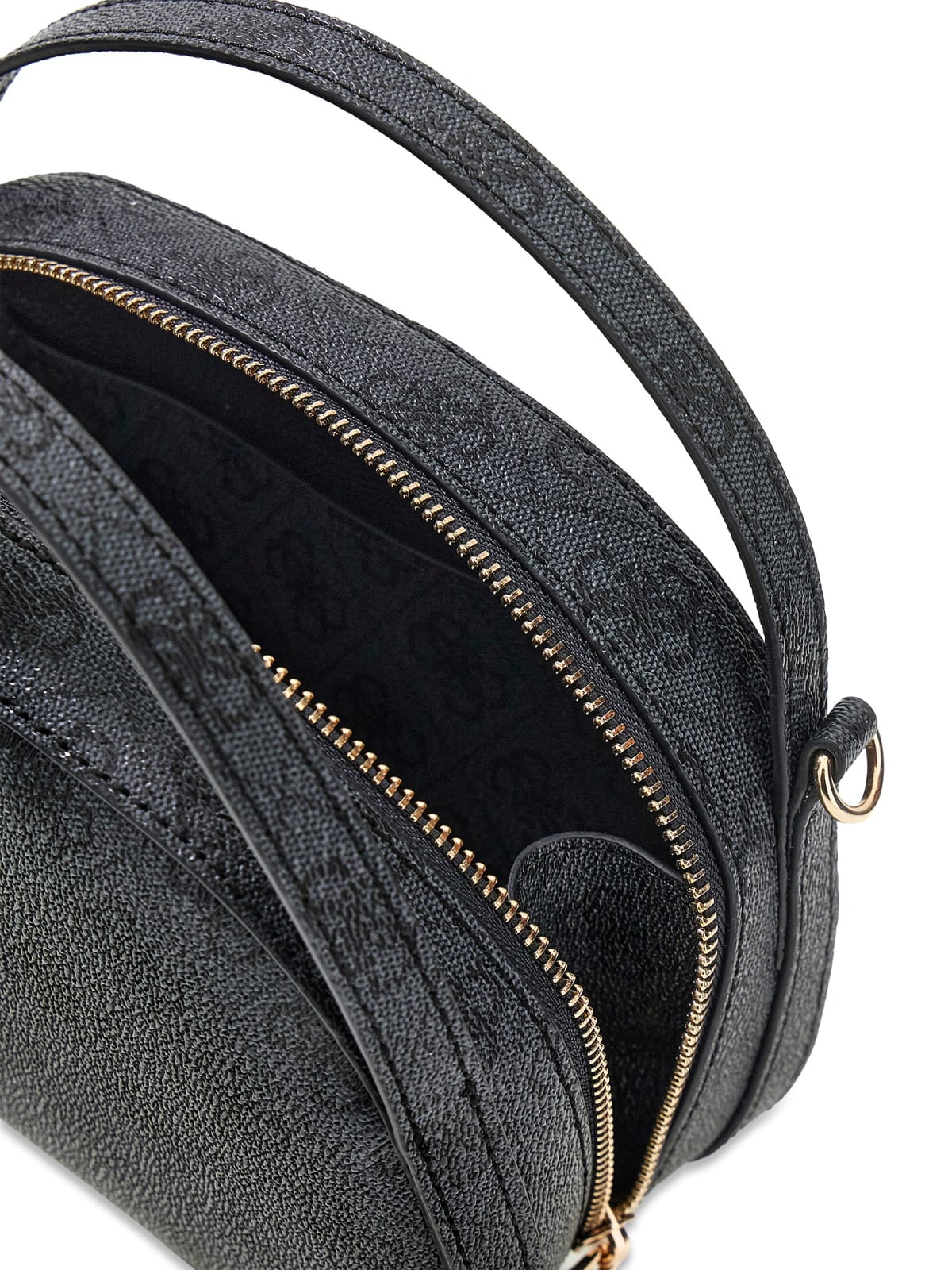 Sac bandoulière zippé avec logo Coleen
