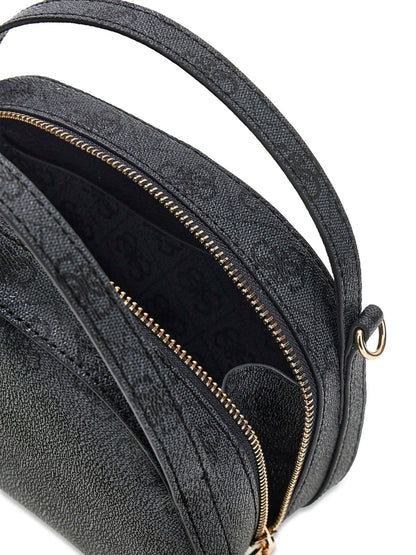 Sac bandoulière zippé avec logo Coleen
