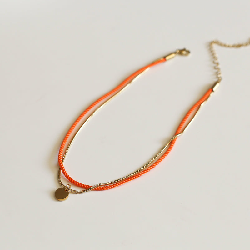 BRACELET FEMME   ORANGE