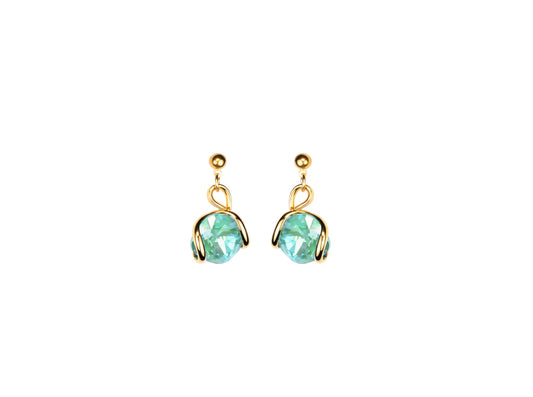 BOUCLES D'OREILLES - CRISTAL